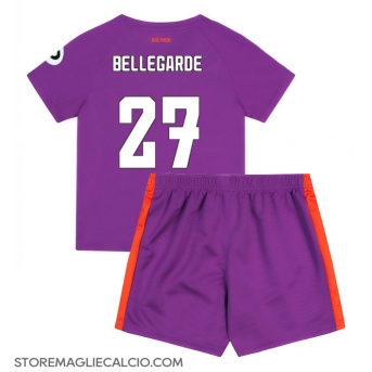 Wolves Jean-Ricner Bellegarde #27 Maglia Gara Terza Repliche 2024-25 Bambino Maniche Corte